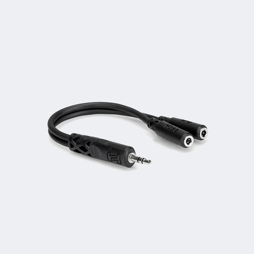 HOSA YMM-232 Y Cable – 3.5 mm TRS to Dual 3.5 mm TRSF 케이블