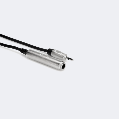 HOSA HXSM-005 Pro Headphone Adaptort 케이블 – REAN 1/4 in TRS to 3.5 mm TRS 1.52m (5ft)