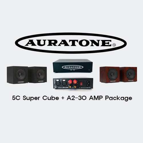 Auratone 5C Super Sound Cube + A2-30 5C AMP Package
